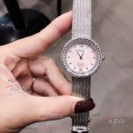 Perfect Replica Piaget Stainless Steel Diamond Case Women 33mm Watch